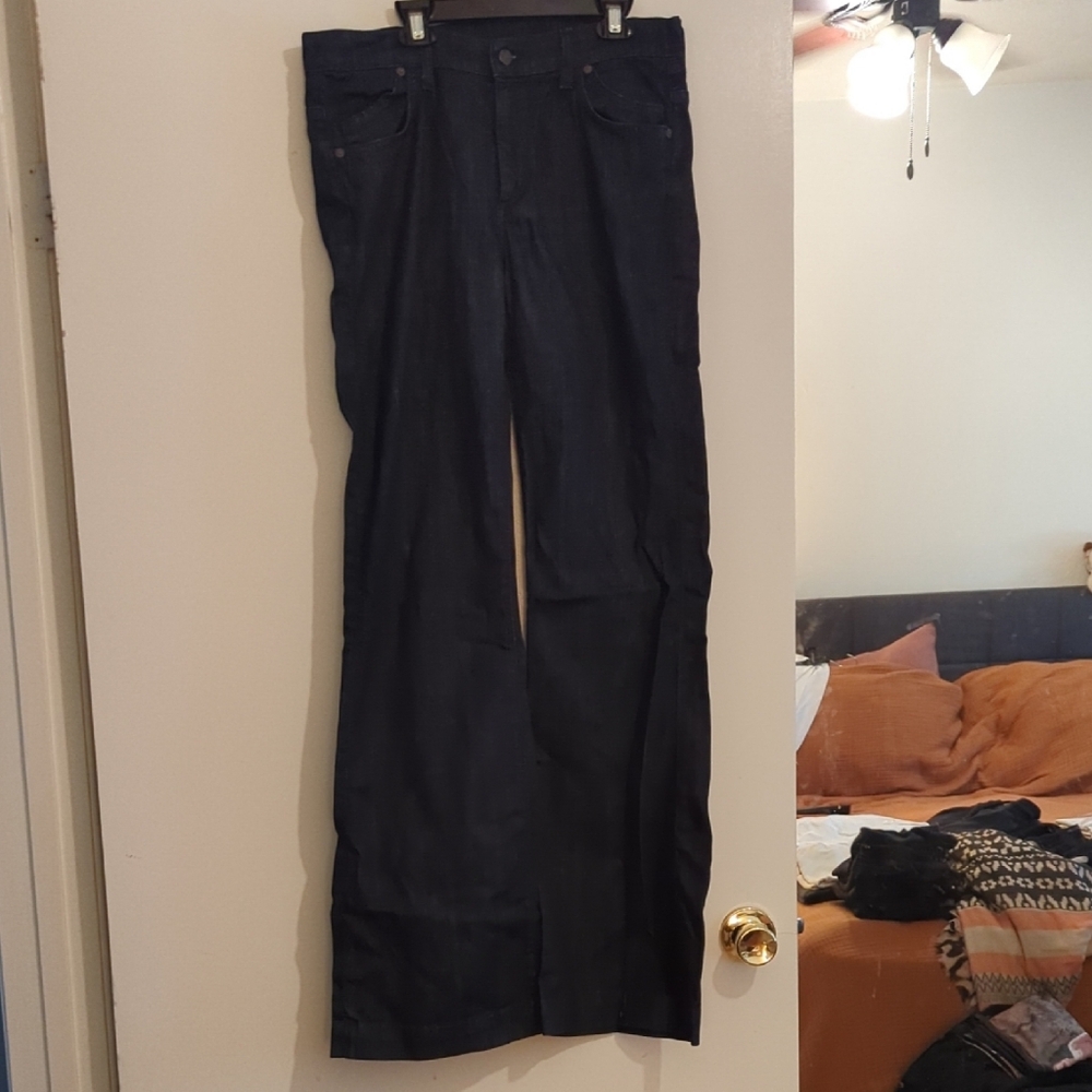 Citizens Of Humanity Navy Wide Leg Pants